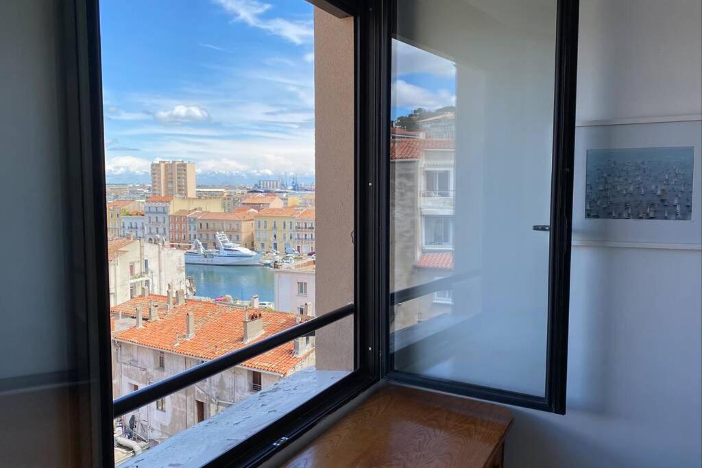 Vues Exceptionnelles Mer, Port Et Toits De Sète Zewnętrze zdjęcie