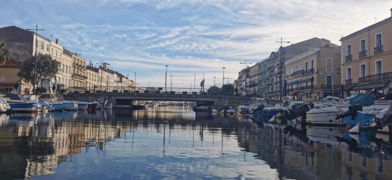Vues Exceptionnelles Mer, Port Et Toits De Sète Zewnętrze zdjęcie